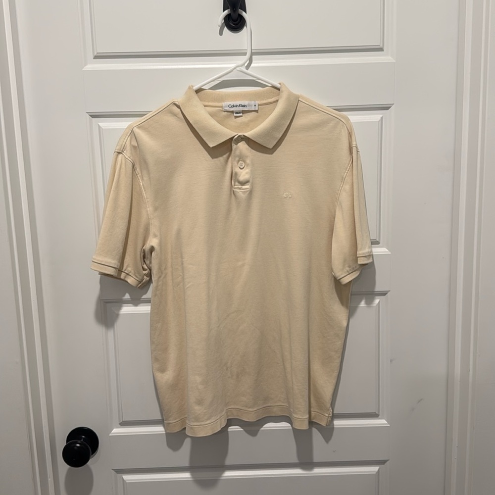 Calvin Klein Beige Polo